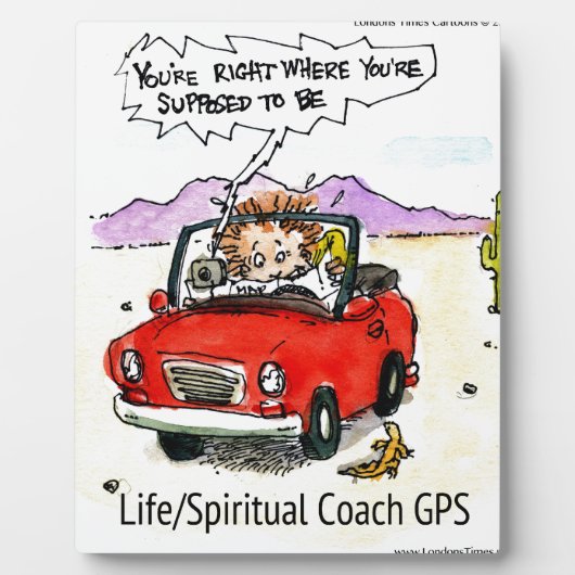 Levenscoach GPS Fotoplaat (Voorkant)