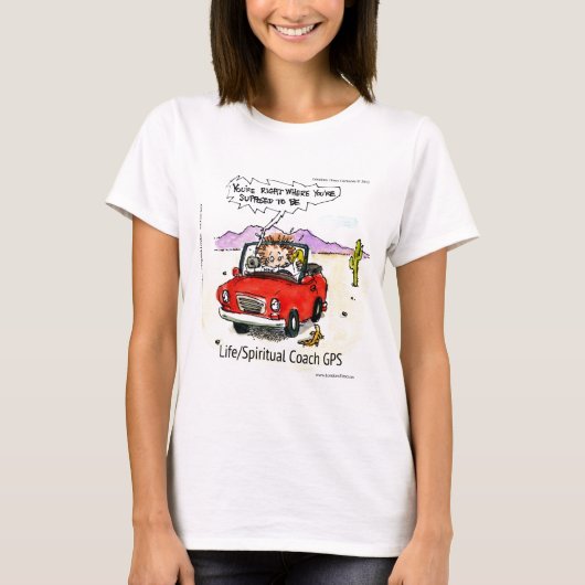 Levenscoach GPS T-shirt (Voorkant)