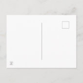 Levenscyclus van monoarch-vlinder briefkaart (Achterkant)