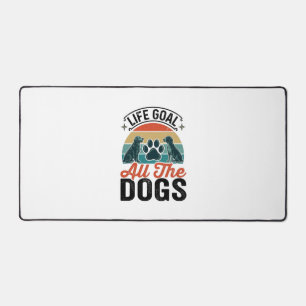 Levensdoel Alle Honden Vintage Hondenliefhebber De Bureaumat