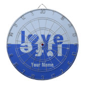 LEVENSDUUR, aangepast dartbord (Voorkant)