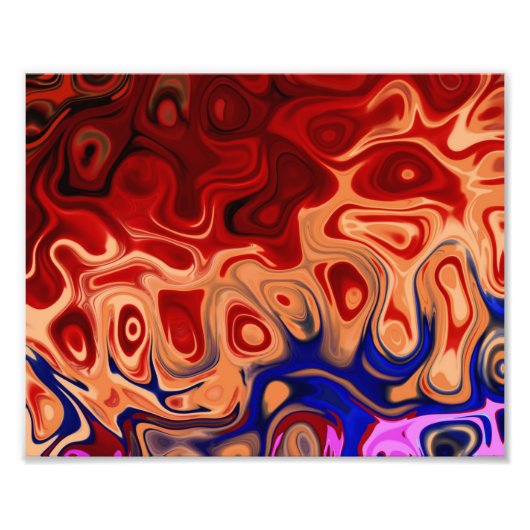 Levensduur: Abstract artikel 3 Foto Afdruk (Voorkant)