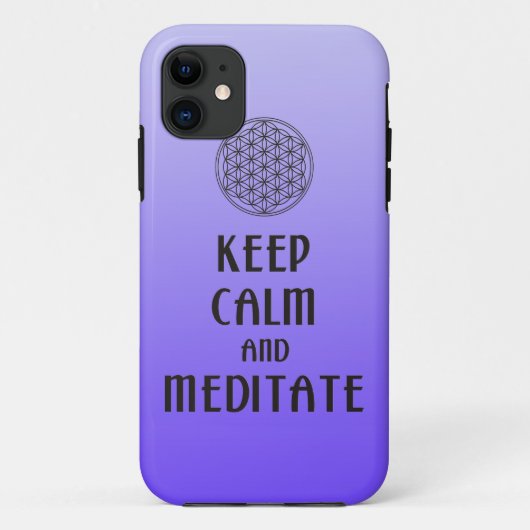 Levensduur - BEWAREN VAN CALM EN MEDITATE Case-Mate iPhone Case (Achterkant)