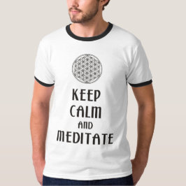 Levensduur - BEWAREN VAN CALM EN MEDITATE T-shirt