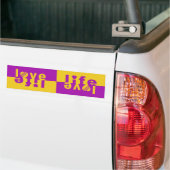 LEVENSDUUR bumpersticker (Op Truck)