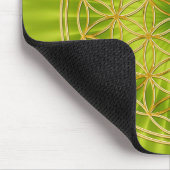 LEVENSDUUR | goud, groot Muismat (Hoek)