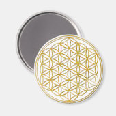 LEVENSDUUR | goud, klein Magneet (Voorkant / Achterkant)