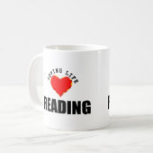 Levensduur laden koffiemok (Voorkant links)