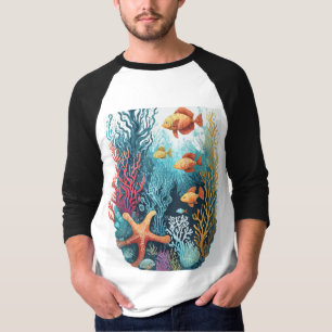 Levensduur onderwater Zee T-shirt
