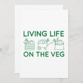 Levensduur op de Veg Bedankkaart (Voorkant / Achterkant)