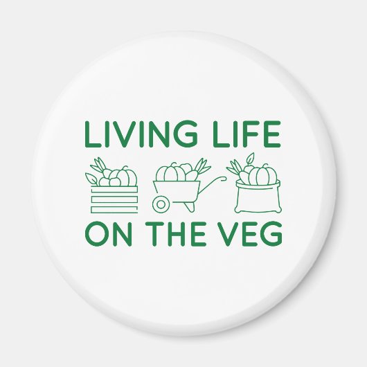 Levensduur op de Veg Magneet (Voorkant)