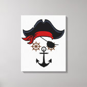LEVENSDUUR PIRAAT CANVAS AFDRUK (Voorkant)