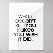 Levensduur Poster (Voorkant)