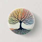 LEVENSDUUR RONDE BUTTON 3,2 CM (Voorkant)