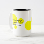 Levensduur Tweekleurige Koffiemok (Voorkant links)