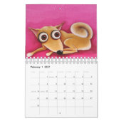 Levensduur van de hond kalender (Feb 2027)