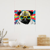 LEVENSDUUR VAN DE MOPPEN 9 POSTER (Keuken)