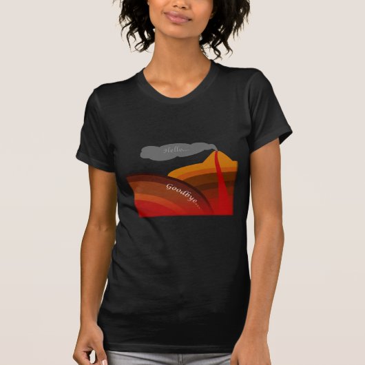 Levensduur van de subductie t-shirt (Voorkant)