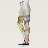 Levensduur van de verf van fruit en wijn leggings (Links)