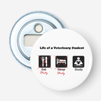 Levensduur van een Open flesje voor Vet Student Button Flesopener