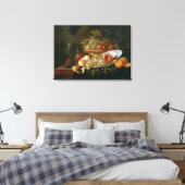Levensduur van fruit canvas afdruk (Insitu (Slaapkamer))