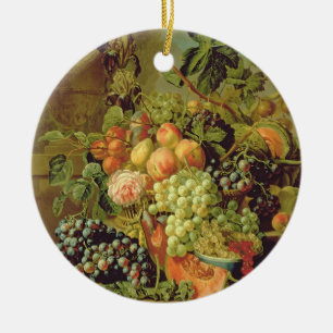 Levensduur van fruit keramisch ornament