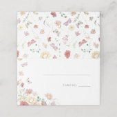 Levensduur van Vlinders Roze Bloemrijke Bruidsdouc (Buitenkant ongevouwen)