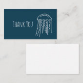 Levensduur van zeezoogdieren in het water zee notitiekaartje (Voorkant / Achterkant)