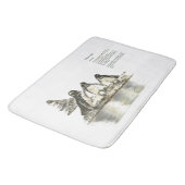 Levensechte Eye Catching Bedreigd Marine Life Badmat (Gekanteld)