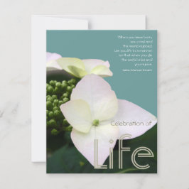 Levensfeest met Inspirerend Quote 1 Kaart
