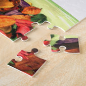 Levensgeurstof in kleurpotpourri legpuzzel (Zijkant)