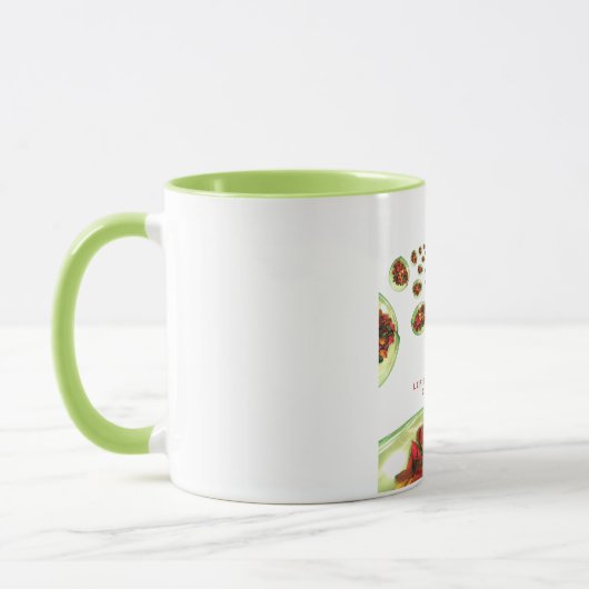 Levensgeurstof in kleurpotpourri mok (Links)