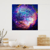 Levensherstellende boom poster (Keuken)