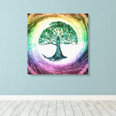 Levenskalmte binnen canvas afdruk (Insitu (Houten vloer))