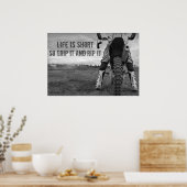 levenskort poster (Keuken)