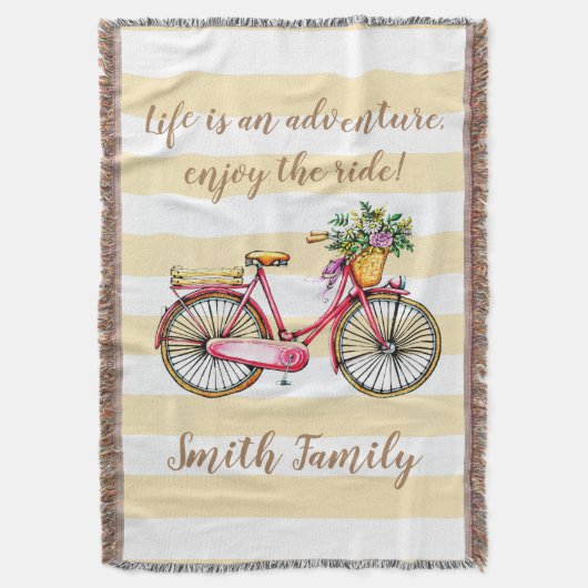 Levenslang avontuurtje Aangepast Deken (Voorkant Verticaal)