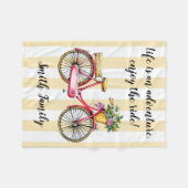 Levenslang avontuurtje Aangepast Fleece Deken (Voorkant (Horizontaal))