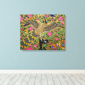 Levenslang geplakte canvas afdrukken (Insitu (Houten vloer))