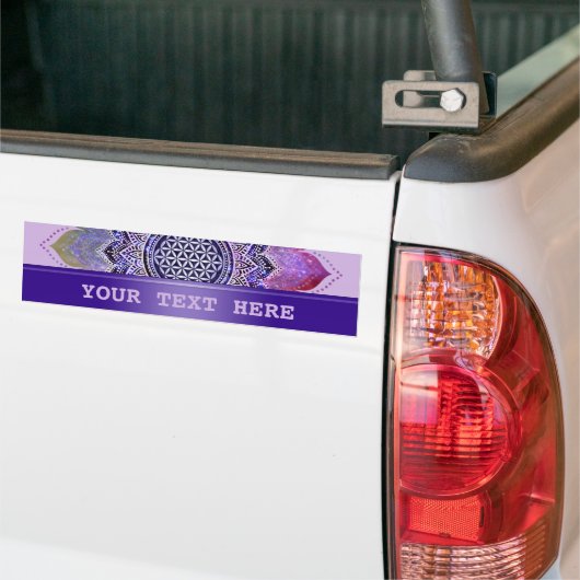 Levenslang -  stijlmelkweg 1 bumpersticker (Op Truck)