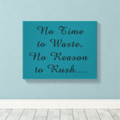 levenslange offertes canvas afdruk (Insitu (Houten vloer))