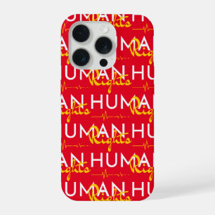 Levenslijn van de mensenrechten iPhone 15 pro hoesje