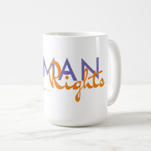 Levenslijn van de mensenrechten koffiemok