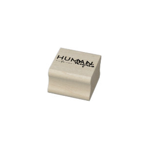 Levenslijn van de mensenrechten rubberstempel