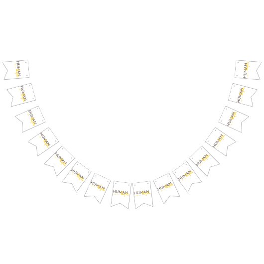 Levenslijn van de mensenrechten vlaggetjes (Alle)