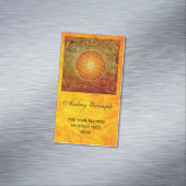 Levensloop / Blume des lebens - Ornament III Magnetisch Visitekaartje (Voorbeeld)