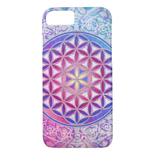 Levensloop / Blume des lebens - sierbloem v Case-Mate iPhone Case (Achterkant)