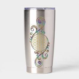 Levensloop - Ornamenten voor spiraalvormers 1 Geïsoleerde Drinkbeker