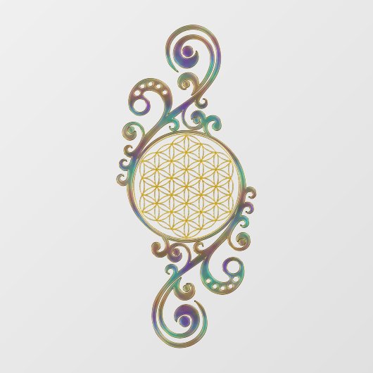 Levensloop - Ornamenten voor spiraalvormers 1 Raamsticker (Vel)