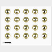 Levensloop Ronde Sticker (Vel)