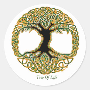 Levensloop Ronde Sticker